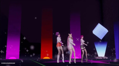 [MMD] CHUNG HA - Snapping Strip Vers. Ahri Akali Kaisa Evelynn Seraphine KDA 3D Erotic Dance