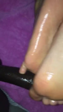 Foot Job with Cum