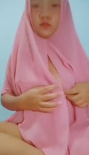 Jilbab Cantik masturbasi