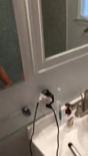 Lily fucks raw in the bathroom POV..