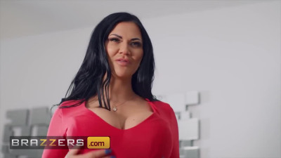 Brazzers - Busty Wife Jasmine Jae Jumps on her Husbands Friend Big Cock