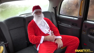 Fake Taxi Santa Claus in a Hardcore Rough Anal Sex Threesome Xmas Special