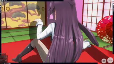 3D HENTAI Konno Yuuki Loves Cum in her Pussy