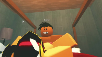 Roblox Blackvalk teen girl takes a massive BBC!