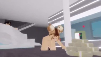 Hot roblox girl strips for roblox dude and fucks him rough