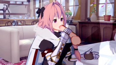 Cute Trap Astolfo Gets Pounded in the Ass