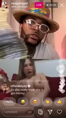 Watch POSSESSED LATINA SOAKS HERSELF ON INSTAGRAM LIVE FOR RAPPER GOLD GAD Short Sex Videos - Duration: 09:07 | ePornNEW.