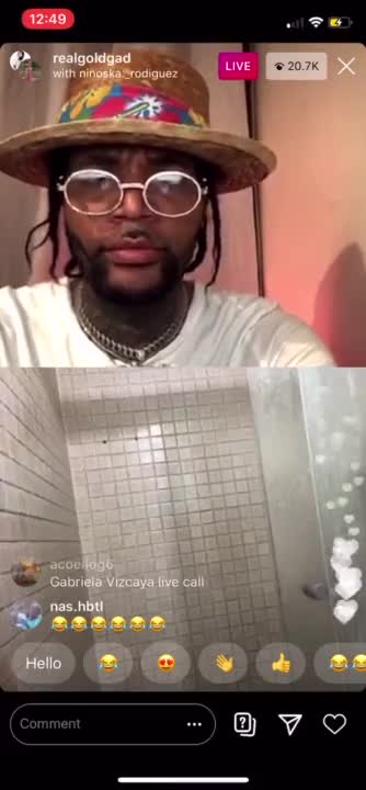 Watch WHITE GIRL GROUPIE PUTS ON a SHOW FOR RAPPER GOLD GAD ON INSTAGRAM LIVE Short Sex Videos - Duration: 03:45 | ePornNEW.