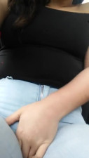 CREAMY PUSSY IN THE CAR!