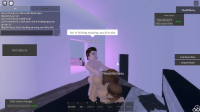 Roblox Girl gives this guy a good time )