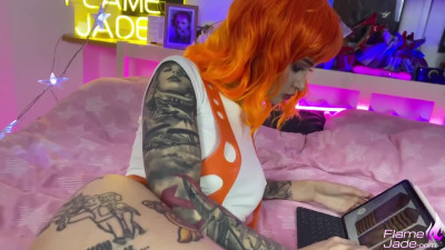 4K Cosplay Leeloo Deep Sucking and Riding on Cock - Cum in Mouth