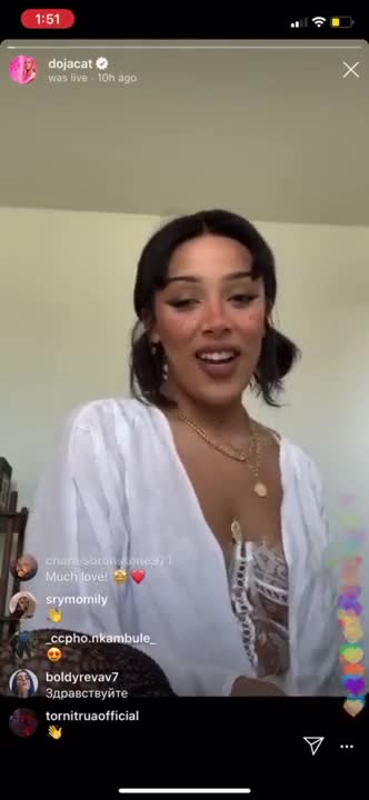 Watch Doja Cat Hot Instagram Live Short Sex Videos - Duration: 00:21 | ePornNEW.