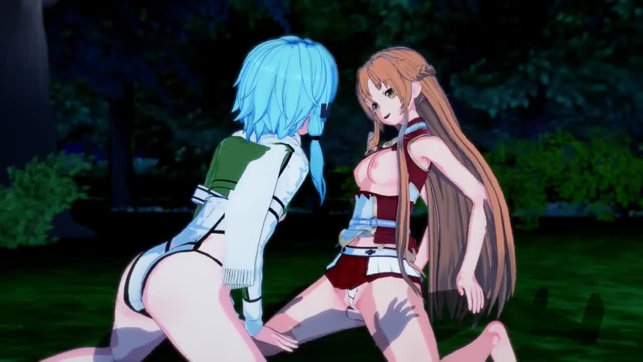 Watch Sword Art Online - Asuna X Sinon 3D Hentai Threesome Short Sex Videos - Duration: 05:29 | ePornNEW.