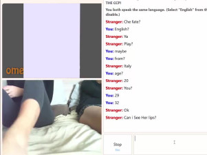 Omegle, Amazing Couple, Fun and Orgasm