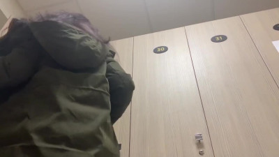 Hidden Camera in the Womens Locker Room of a Fitness Club (peeping)