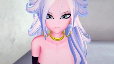 Dragon Ball Majin Android 21 Hentai POV