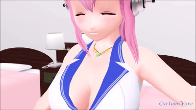 MMD Vore - Giantess Sonico