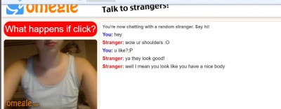 Omegle Girl Shows Tits and Suck Finger for me