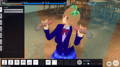 [CM3D2] - Love Live Hentai, Kotori Minami Gangbanged during Class