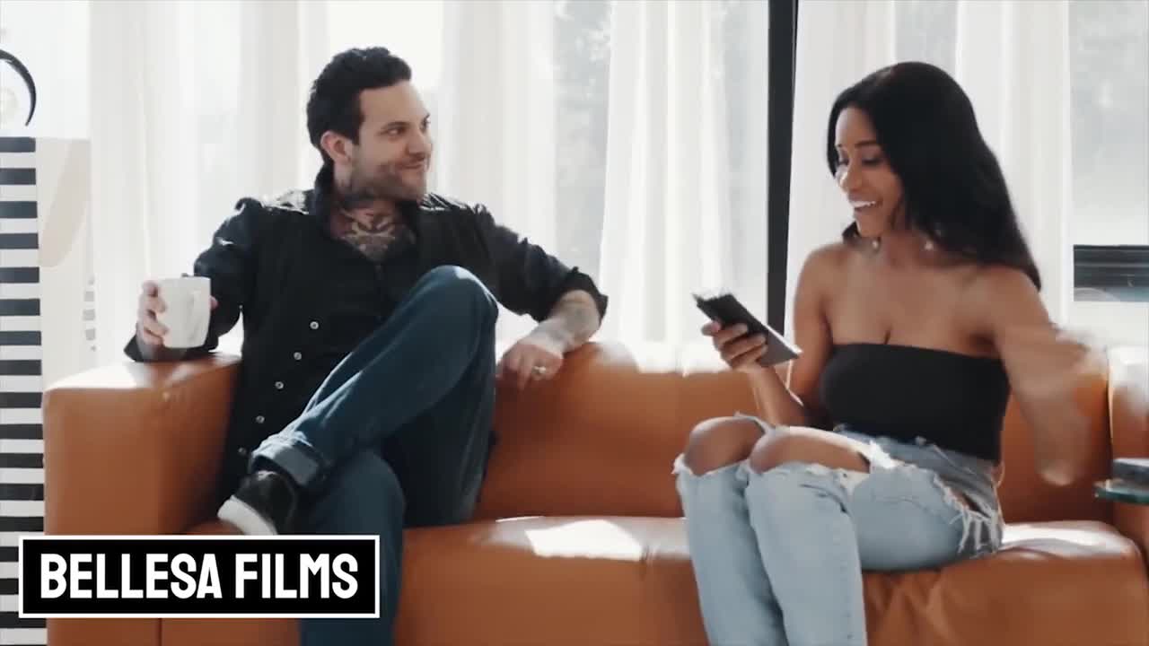 Watch Bellesa - Big Tit Ebony Jenna Foxx Fucks her Inked BF Short Sex Videos - Duration: 12:01 | ePornNEW.