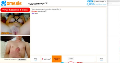 Masturbating with Guys Wife on Omegle