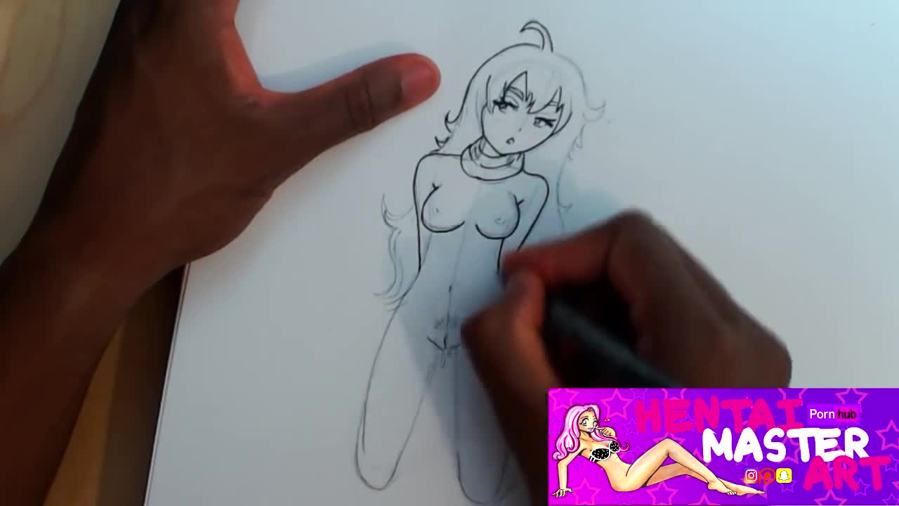 Watch RWBY Yang Xiao Long Naked Fan Art Speed Drawing Short Sex Videos - Duration: 01:42 | ePornNEW.