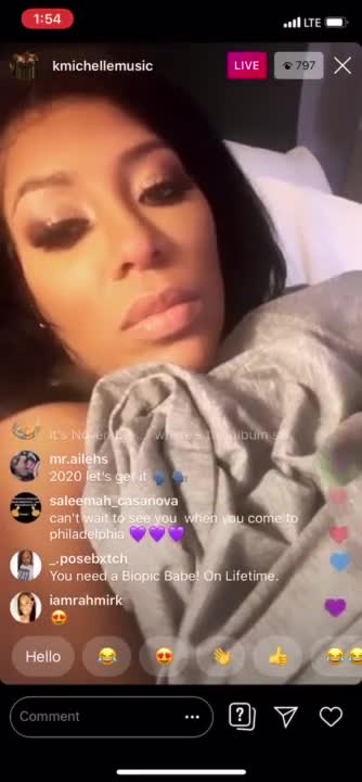 Watch 11/3/19 K. Michelle Nip Slip on Instagram Live Short Sex Videos - Duration: 02:38 | ePornNEW.