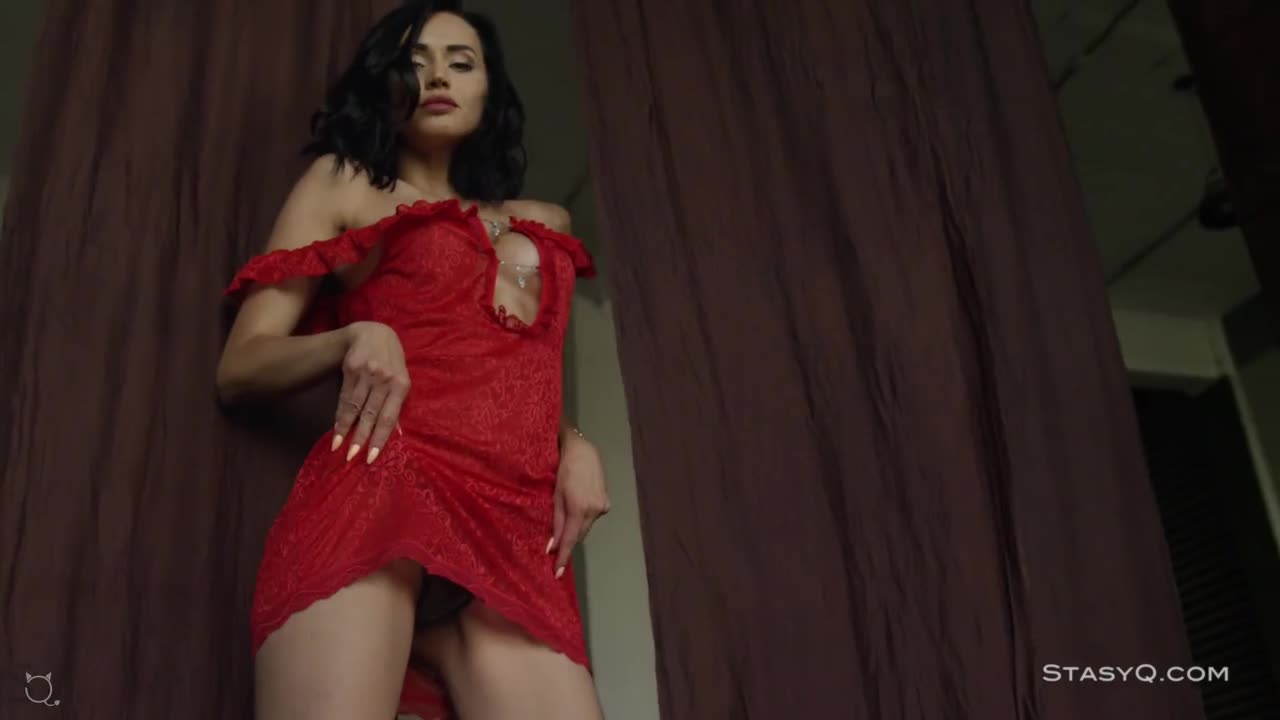 Watch Hot Brunette AshleyQ Stripping her Red Dress and Teasing in Exclusive Video Short Sex Videos - Duration: 06:14 | ePornNEW.