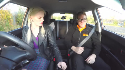 Fake Driving School Amber Jayne Fucked by her Husband