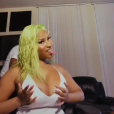 Nicki Minaj teasing you with her big boobs