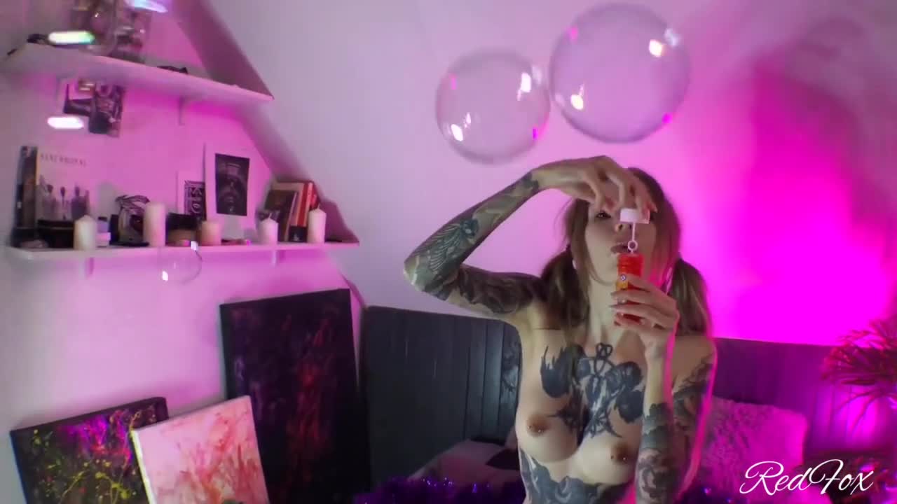 Watch Cute Tattooed Girl with Beautiful Tits Blows Bubbles with her Mouth- RedFox Short Sex Videos - Duration: 04:31 | ePornNEW.