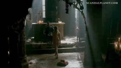 Alicia Agneson Nude Butt & Tits in Vikings on ScandalPlanetCom