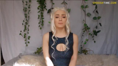 The Khaleesi creampie sex tape we all waited for