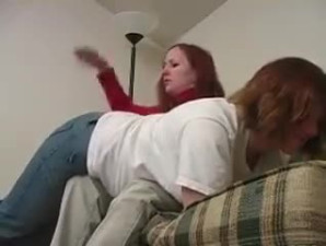 Big Girl Spanked