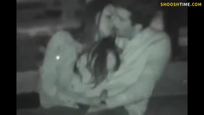 Night Vision Perv Films Drunk Couple in the Act