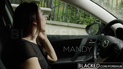 BLACKED Cheating GF Mandy Muse has Anal Sex with BBC