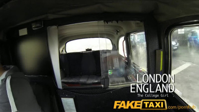 FakeTaxi Stunning Brunette Takes it from behind in Taxi Sextape