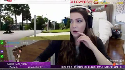 Twitch TV Girl Baited into Watching Porn