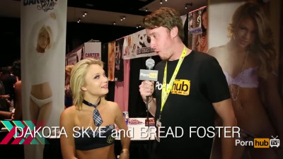 PornhubTV Dakota Skye Interview at eXXXotica 2014 Atlantic City