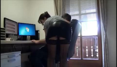 Hot Seductive Sex in the Home Office