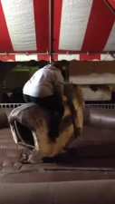 Fat Chick + Mechanical Bull = LOLZ