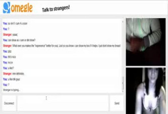 omegle 24 ( Sexy latina starts feeling herself 4 my dick)