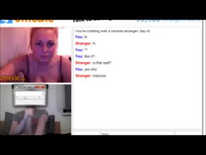 Omegle Girls Give Something Back