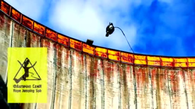 Bungee Jumping Taken to Insane Level