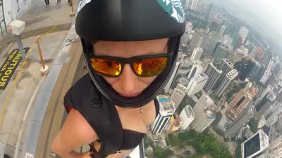 Base Jumping With Another Sweet View