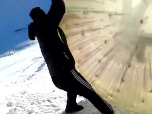 Ski Resort Zorb Ride Goes Terribly Wrong