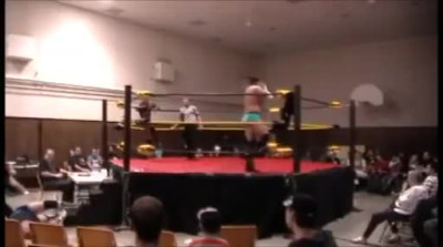 Wrestler Comes Within Inches of Paralysis