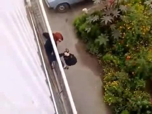 Husbands Mistress Escapes 2nd Floor