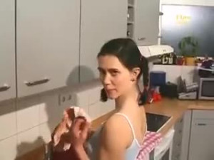 In the Kitchen With His Dirty Girlfriend