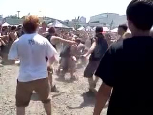 When Moshing Goes Wrong - Dude Gets KO